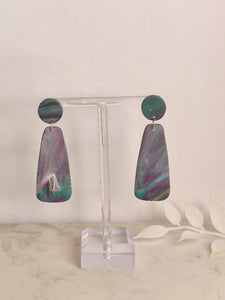 Green and Magenta medium dangles