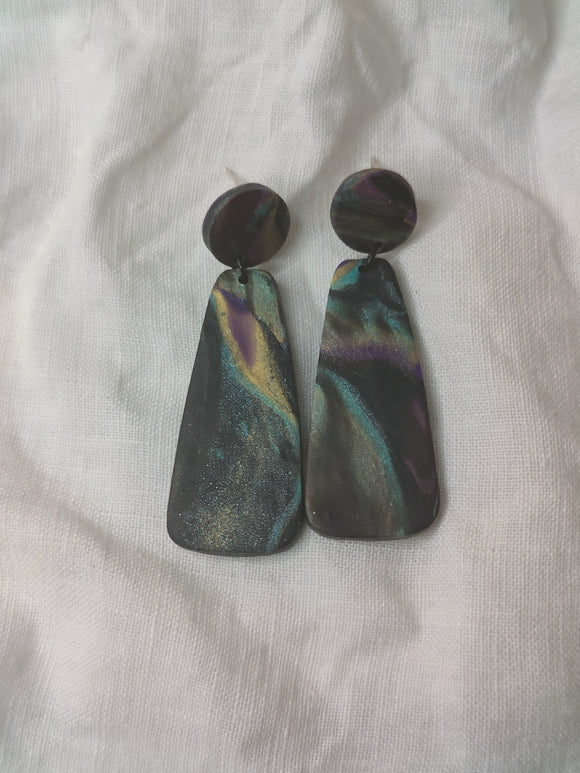 Bargello marbled Dangles