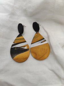 Africa Large teardrop dangles