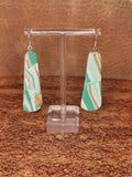 Copper and Teal dangles