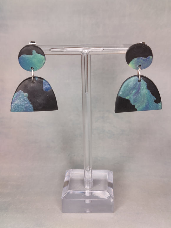 Midnight Opal Small dangles