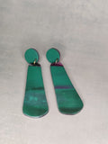 Magenta and Teal large dangles