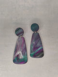 Magenta and Teal medium dangles