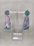 Magenta and Teal medium dangles