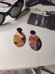 All-sorts Large Oval Dangles