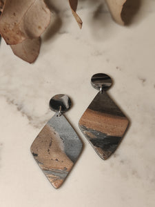 Copperleaf Medium Diamond Dangles