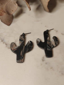 Copperleaf Cactus Stud Drops