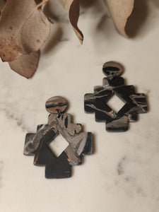 Copperleaf Aztec Cutout Dangles