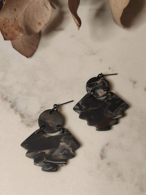 Copperleaf Aztec Stud Drops