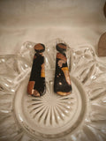 Copper Fleck Long Dangles