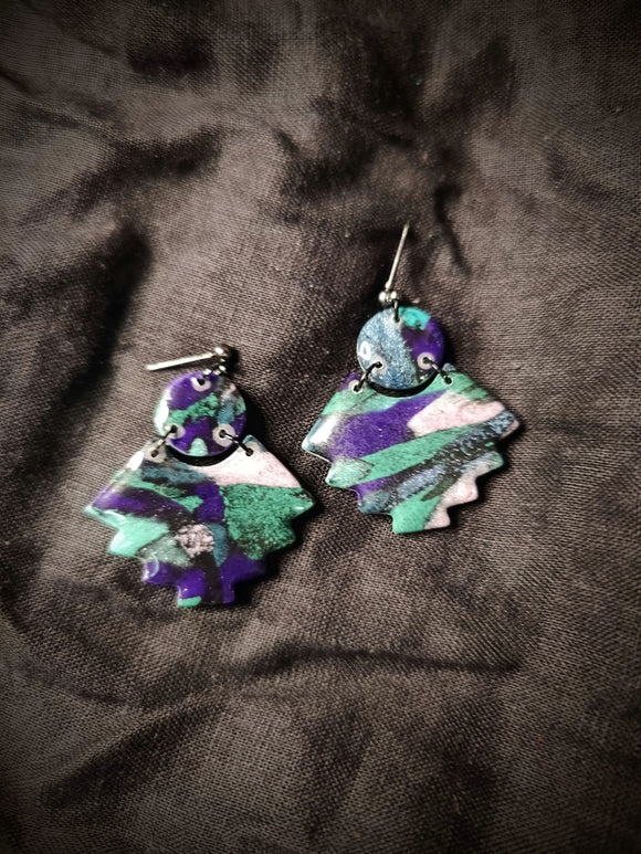 Paua Aztec Drops