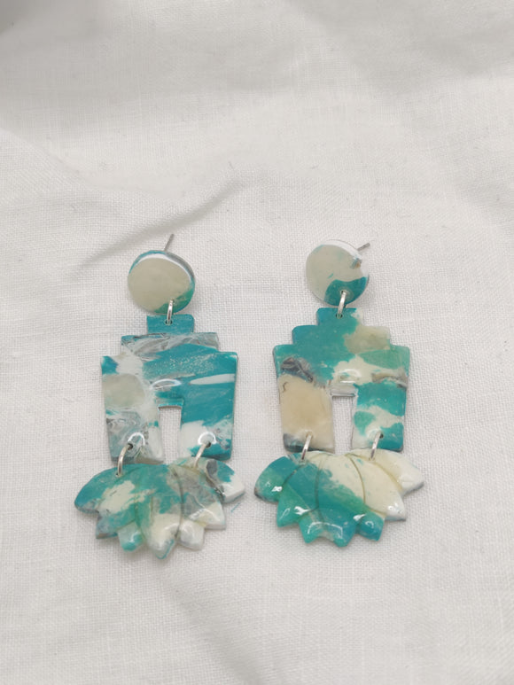 Stradbroke Large Aztec Dangles