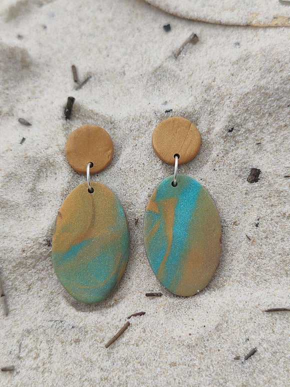 Gove Small Oval Dangles