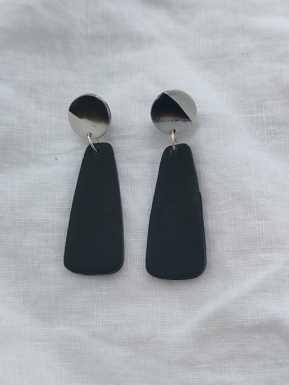 Black and white Large Dangles