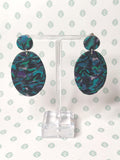 Kaleidoscope Oval Dangles
