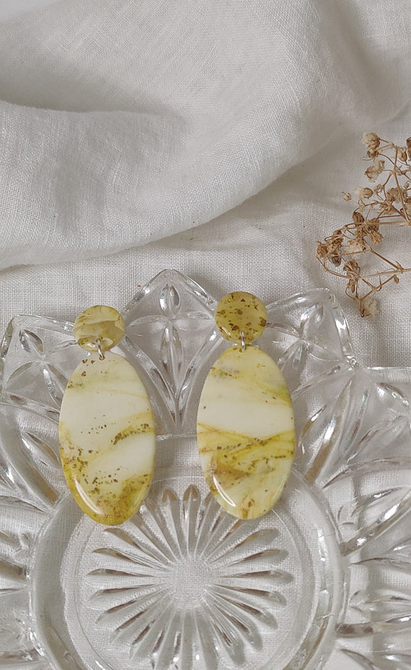 Sunshine Oval Dangles