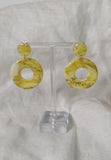 Sunshine Round Cutout Dangles