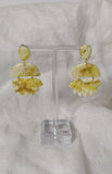 Sunshine Round Lotus Dangles