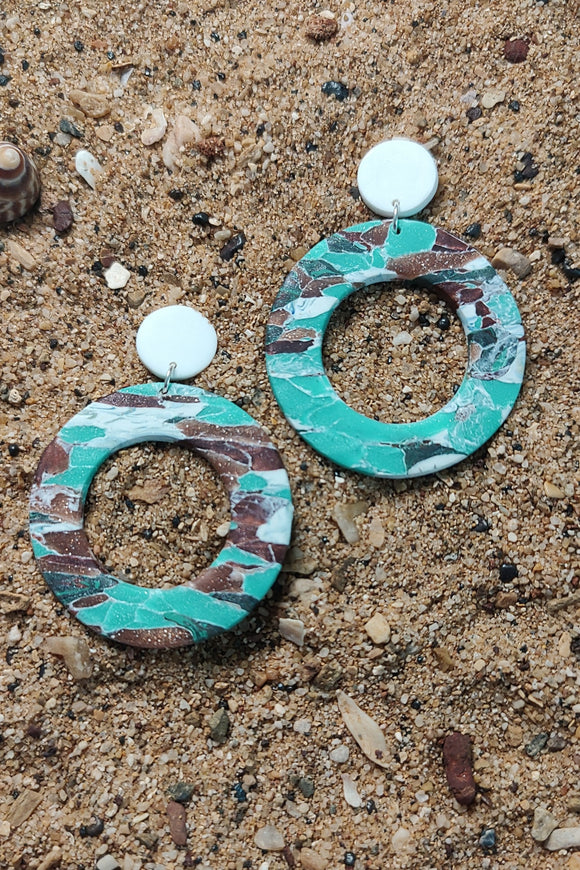 Broome Large Round Dangles