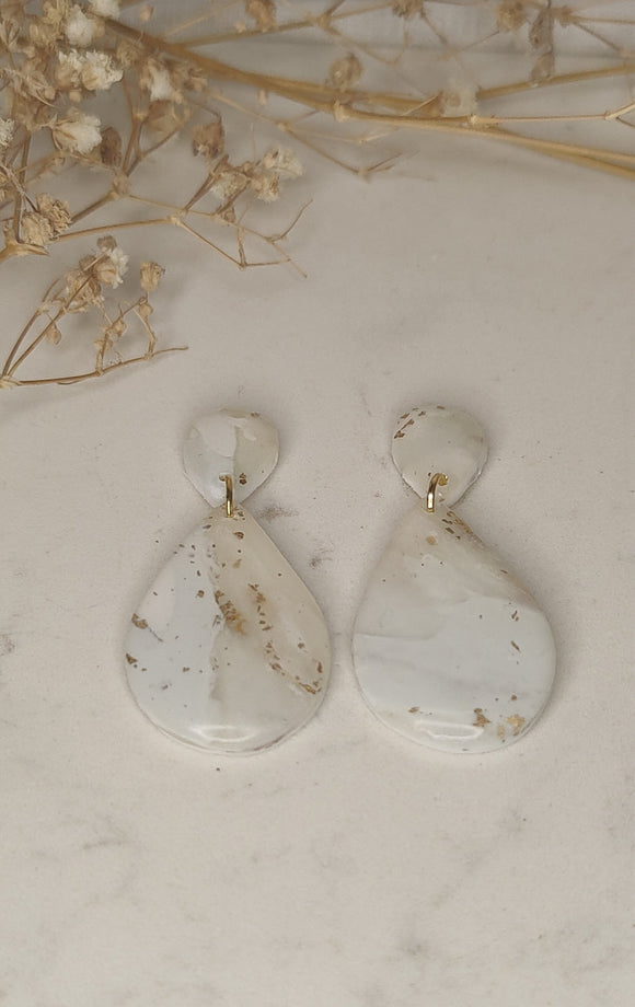 Snowflake Teardrop Dangles