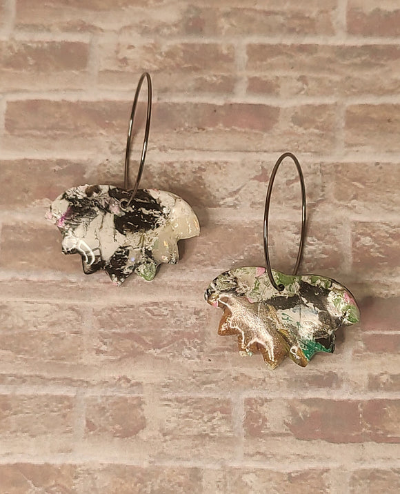 Graffiti Lotus Hoops